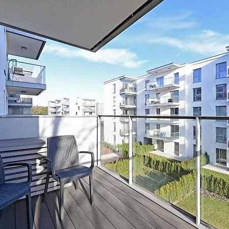 Santorini - Premium Beach Apartament Gdańsk